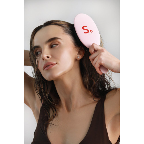 Skinlovers Care & Shine Hair Brush Matu ķemme ar dubultiem sariem 1gab.