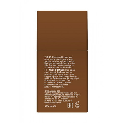 Australian Gold Bronzing Drops Antioxidant Rich Bronzējošie pilieni 30ml