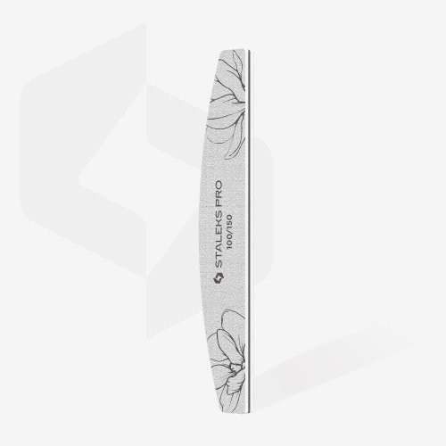 Staleks Expert 40 Crescent Mineral Nail File Minerālā nagu vīle 25gab
