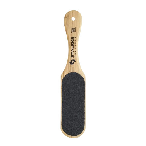 Staleks Beauty & Care 10 Type 1 Wooden Foot File Koka kāju vīle 100/180 Grit