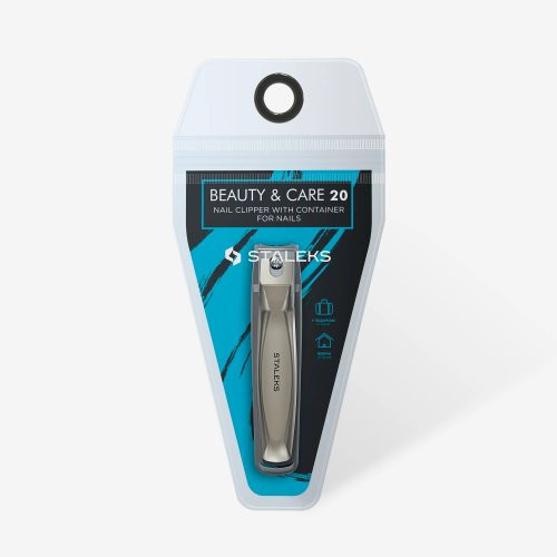 Staleks Beauty & Care 20 Nail Clipper Nagu griezējs ar tvertni nagiem 1gab.