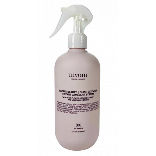 Myom Natural Haircare Instant Beauty Shine Extender Atjaunojošs matu līdzeklis 500ml