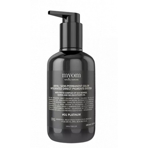 Myom Natural Haircare Anya Semipermanent Color Conditioner Ilgnoturīgs kondicionieris ar krāsu 150ml