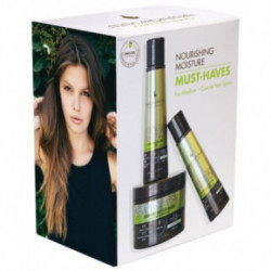 Macadamia Nourishing Moisture Must-Haves Matu kopšanas komplekts