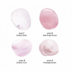 VOESH Pedi In A Box 4in1 Bubbly Spa Raspberry Sorbet Pēdu ārstēšana Komplekts