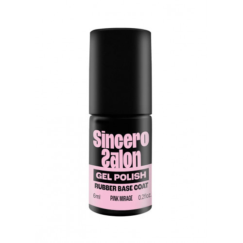 Sincero Salon Rubber Base Coat Gumijas maskēšanas pamatne 6ml