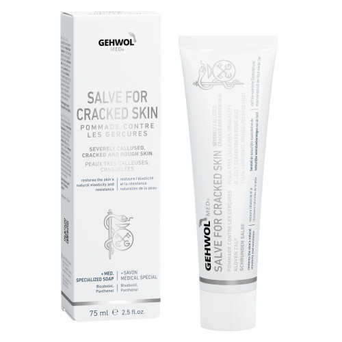 Gehwol Med Salve for Cracked Skin Krēms pēdu ādas sacietējumu mīkstināšanai 75ml
