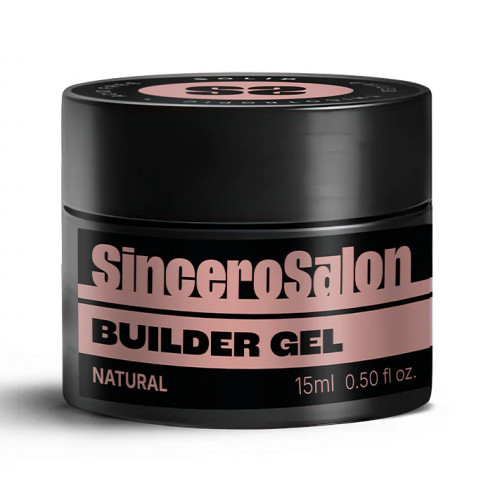 Sincero Salon Solid Builder Gel Daudzfunkcionāls 4in1 gēls 15 ml