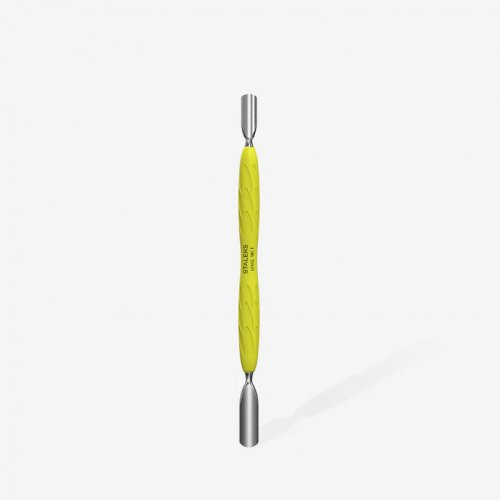 Staleks Uniq 10 Type 1 Manicure Pusher Gummy Manikīra instruments nagu kutikulu kopšanai Yellow