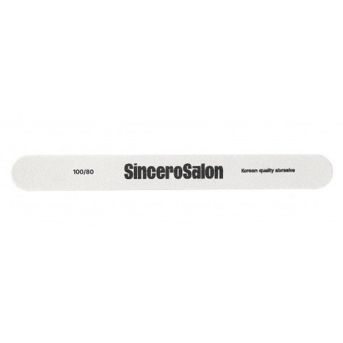 Sincero Salon Nail File Nagu vīle White
