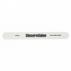 Sincero Salon Nail File Nagu vīle White
