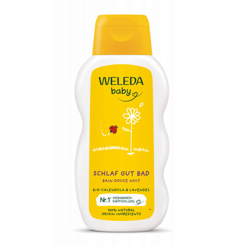 Weleda Calendula Good Night Bath Līdzeklis vannošanai 200ml