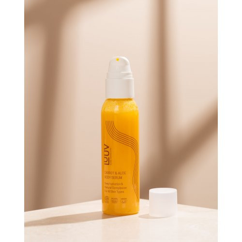 Luuv Natural Carrot Dry Oil with Aloe Vera Sausā burkānu eļļa ar alveju 150ml