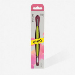 Staleks Uniq 10 Type 2 Manicure Pusher Gummy Manikīra instruments nagu kutikulu kopšanai Yellow