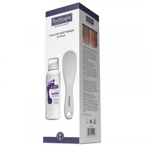 Footlogix Callus Softener & File Pēdu tulznu kopšanai Komplekts
