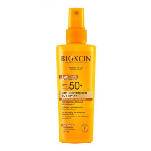 Bioxcin Suncare Spray SPF50+ Sprejs ar aizsardzību no saules 200ml