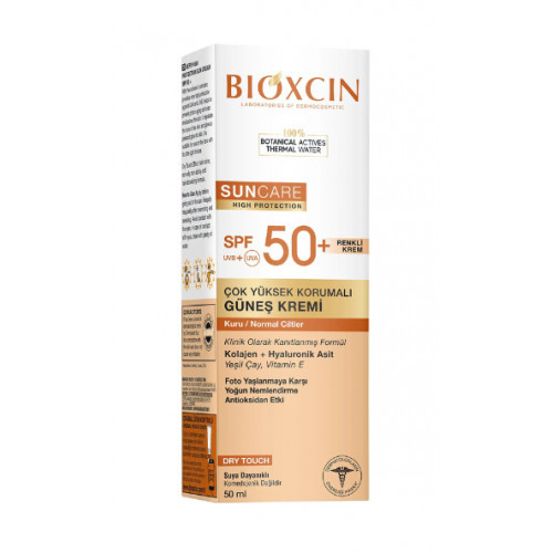 Bioxcin Suncare Protective Cream For the Face and Body SPF50+ Aizsargājošs sejas un ķermeņa krēms no saules 50ml