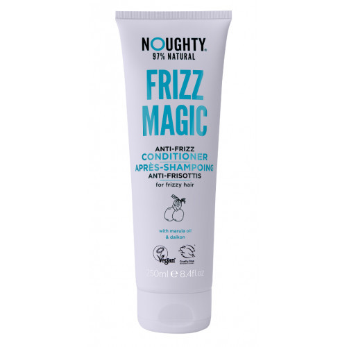 Noughty Frizz Magic Anti-Frizz Conditioner Nogludinošs kondicionieris ar marulas eļļu un japāņu redīsu ekstraktiem 250ml