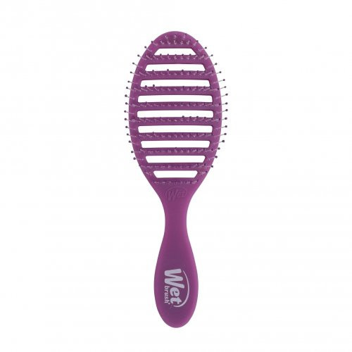 WetBrush Speed Dry Hairbrush Matu žāvēšanas suka Black