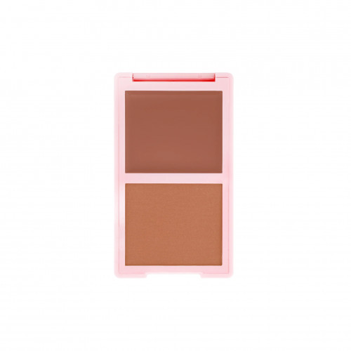 W7 Cosmetics Blush Twist Duo Blusher Vaigu sārtuma duets 8g