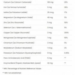 VPLab Nutrition Daily 1 Multivitamīnu un minerālvielu komplekss 100 kapsulas