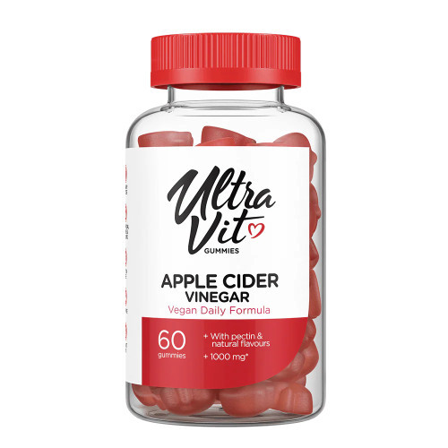 VPLab Nutrition UltraVit Apple Cider Vinegar Ābolu sidra etiķis 60 Košļājamās tabletes