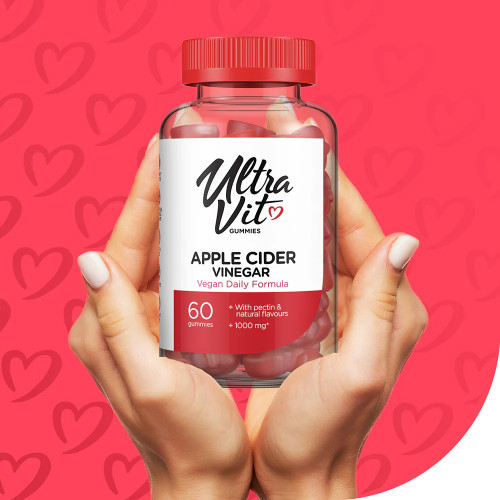 VPLab Nutrition UltraVit Apple Cider Vinegar Ābolu sidra etiķis 60 Košļājamās tabletes