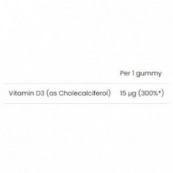 VPLab Nutrition UltraVit Gummies Vitamin D Uztura bagātinātājs 60 Košļājamās tabletes