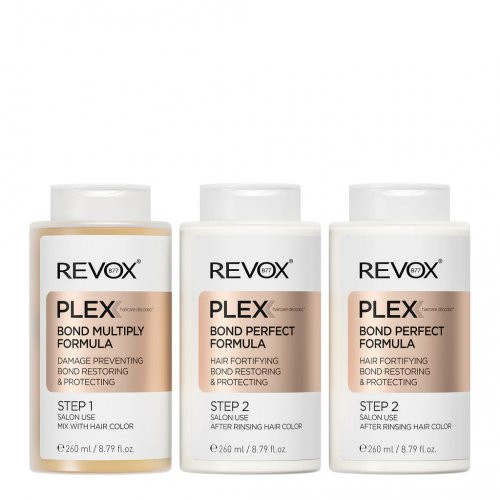 Revox B77 Plex Hair Rebuilding System Professional Set Matu atjaunošanas sistēma 3x260ml