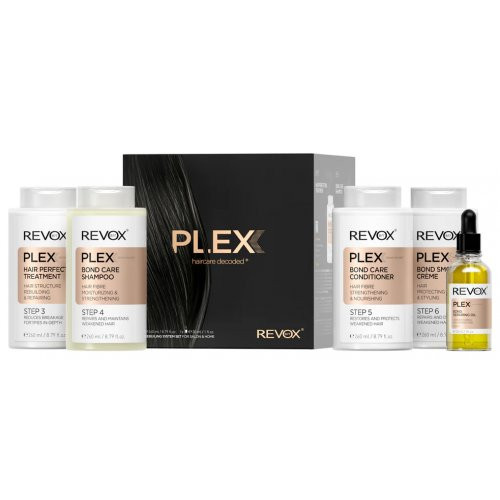 Revox B77 Plex Hair Rebuilding System Set for Salon & Home Intensīva matu kopšanas sistēma Komplekts
