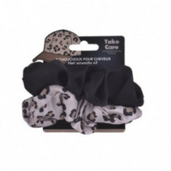 Take Care Hair Scrunchy Matu gumijas 2 gab.