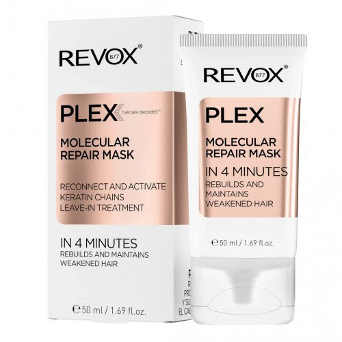 Revox B77 Molecular Repair Mask Atjaunojoša maska ​​veselīgiem un spīdīgiem matiem 50ml