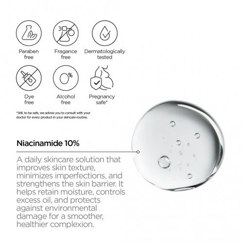 Revox B77 Just Niacinamide 10% Daily Moisturiser Mitrinošs serums sejai un kaklam 30ml