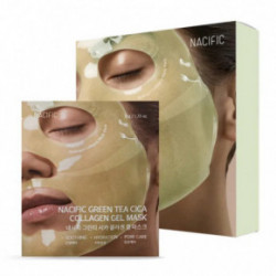 NACIFIC Green Tea Cica Collagen Gel Mask Kolagēna gēla maska ​​ar zaļo tēju un Āzijas centellas kompleksu 1gab.