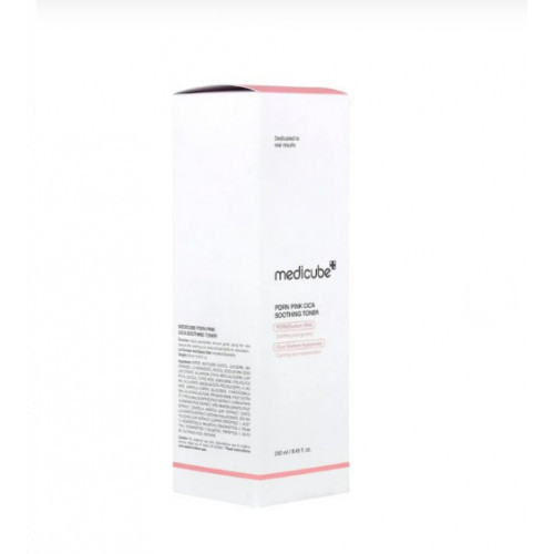 Medicube PDRN Pink Cica Soothing Toner Toniks ādas mirdzumam pret tumšiem plankumiem un nevienmērīgu ādas toni 250ml