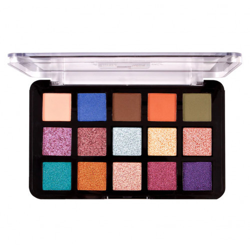 J.Cat Beauty Dia & Noche Tri-Element 15 Pigment Palette Acu ēnu palete 101 Dia