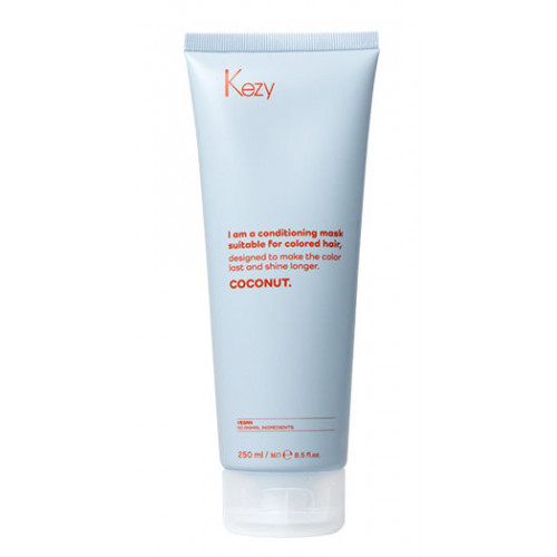 Kezy Coconut Conditioning Mask Colored Hair Aizsargājoša maska krāsotiem matiem 250ml