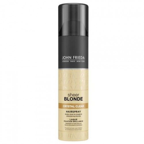 JOHN FRIEDA Sheer Blonde Crystal Clear Hairspray Matu laka blondiem matiem 250ml