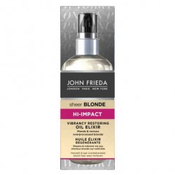 JOHN FRIEDA Sheer Blonde Hi-Impact Oil Elixir Atjaunojoša matu eļļa - eliksīrs 100 ml