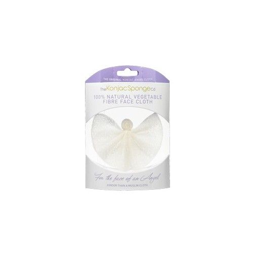 The Konjac Sponge 100% Pure Konjac Angel Cloth salvetīte sejas ādas tīrīšanai