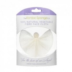 The Konjac Sponge 100% Pure Konjac Angel Cloth salvetīte sejas ādas tīrīšanai