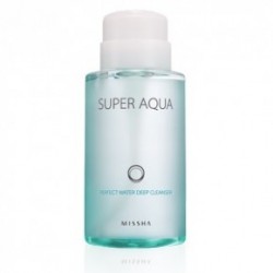 Missha Super Aqua Perfect Water Deep Līdzeklis kosmētikas noņemšanai 320ml