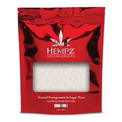 Hempz Frosted Pomegranate & Sugar Plum Vannas sāls ar granātābolu un plūmju ekstraktiem 198g