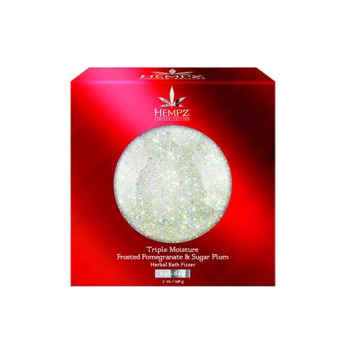 Hempz Triple Moisture Frosted Pomegranate & Sugar Plum Vannas burbulis ar granātābolu un plūmju ekstraktiem 198g