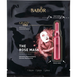 Babor Grand Cru The Rose Mask Karaliskās rozes ampulas maska 1gab.
