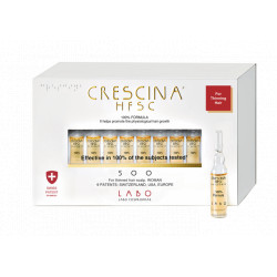 Crescina Re-Growth HFSC 500 Woman Matu augšanas veicinātājs sievietēm 10amp.