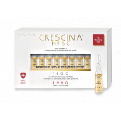 Crescina Re-Growth HFSC 1300 Woman Matu augšanas veicinātājs sievietēm 40amp.