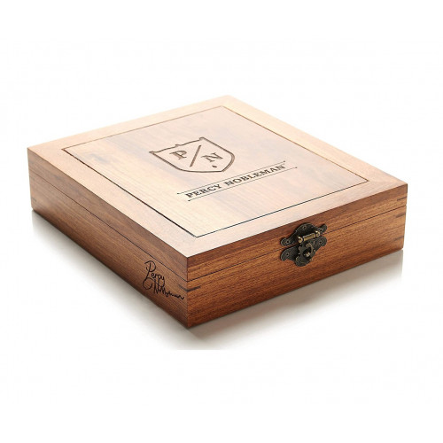 Percy Nobleman Ultimate Grooming Box Bārdas kopšanas komplekts koka kastē Set