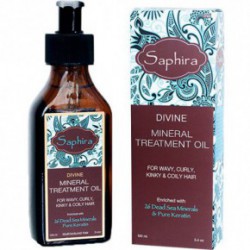 Saphira Divine Mineral Treatment Intensīvi mitrinoša matu eļļa 100 ml