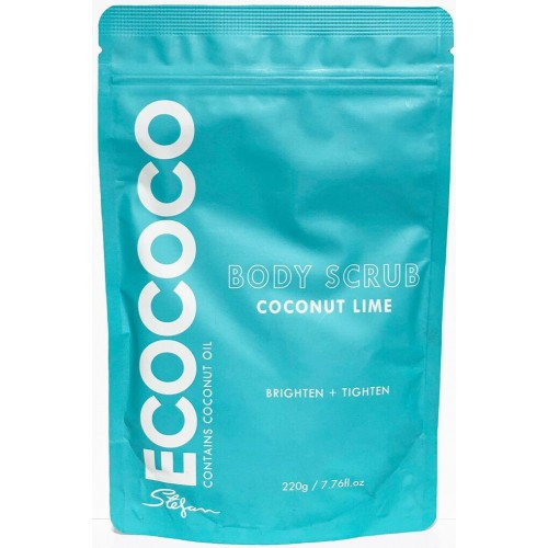 ECOCOCO Lime Body Scrub Nostiprinošs ķermeņa skrubis 220g